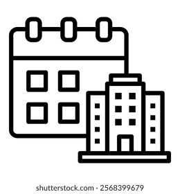 Office Calendar Icon Element For Design