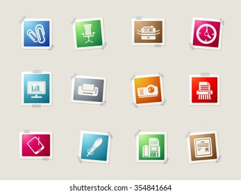 Office card icons for web