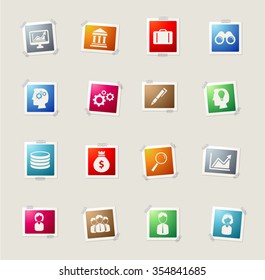 Office card icons for web