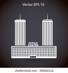 office center vector icon