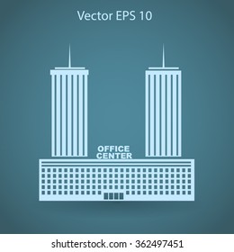 office center vector icon