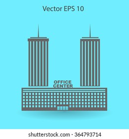office center vector icon