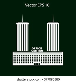 office center vector icon