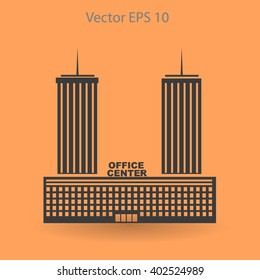 office center vector icon
