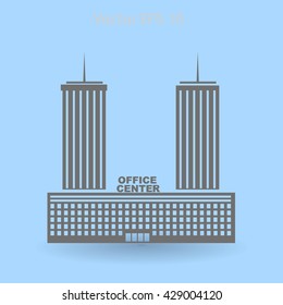 office center vector icon