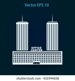 office center vector icon