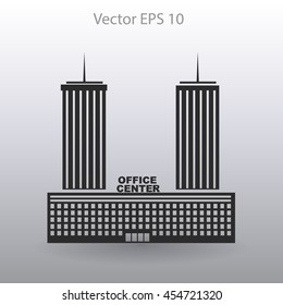 office center vector icon