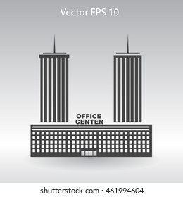 office center vector icon