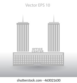 office center vector icon