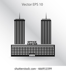 office center vector icon