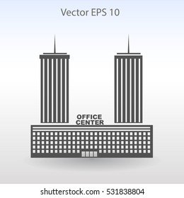 office center vector icon