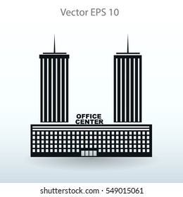 office center vector icon