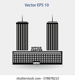 office center vector icon
