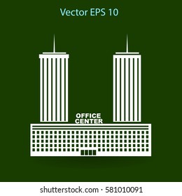 office center vector icon