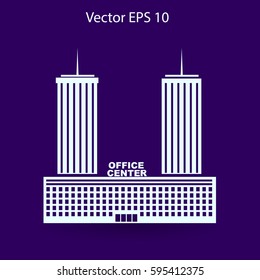 office center vector icon