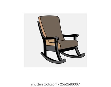 Office chair black and white vector icon pictogram set. Front and side view silhouette Office chair in various points of view. Furniture for office Interior in flat style. Vector illustration Business