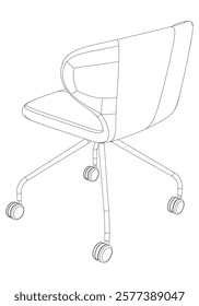 Office Chair doodle icons collection in vector. Hand drawn chair icons set in vector. Doodle Office chair illustrations collection in vector