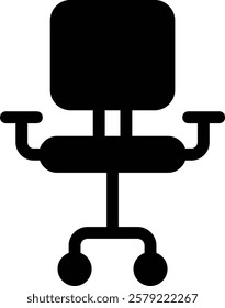 An office chair is an ergonomic seat designed for comfort, support, and productivity. It typically features adjustable height, lumbar support, swivel base, and casters for mobility, enhancing workplac