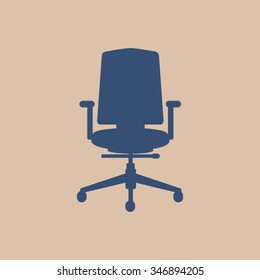 Office chair icon