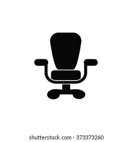 Office chair icon. 