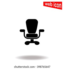 Office chair icon.
