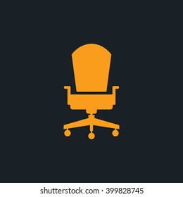 Office chair icon