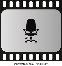 Office chair icon.