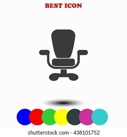 Office chair icon.