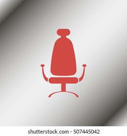 Office chair icon.