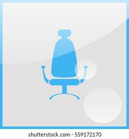 Office chair icon.