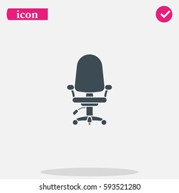Office chair icon.