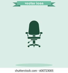 Office chair icon.