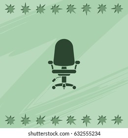Office chair icon.