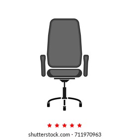 Office chair icon .