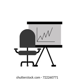 
office chair. icon