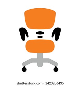 Office Chair icon. flat illustration of Office Chair vector icon for web
