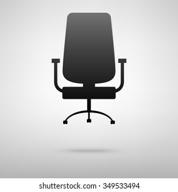 office chair icon isolated