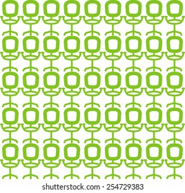 Office chair icon seamless pattern