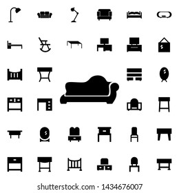 Office chair icon. Universal set of furniture for website design and development, app development