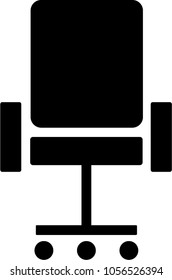 office chair icon vector
