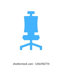 Office chair icon - vector