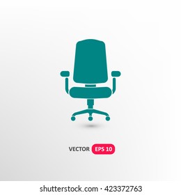 Office Chair Icon Vector