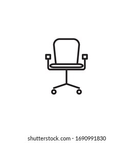 Design-Vorlage für Bürositze Vektorillustration 