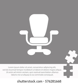 Office chair  icon Vector design.