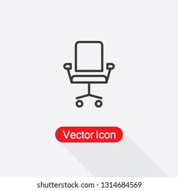 Office Chair Icon Vector Illustration Eps10