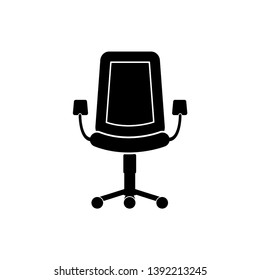 Office chair icon vector illustration - Vector