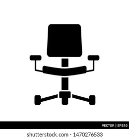 Office chair icon, vector illustration, logo template. EPS 10