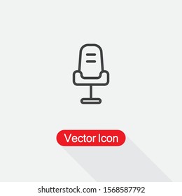 Office Chair Icon Vector Illustration Eps10