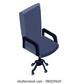 Office chair isolated 3d