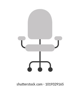 office chair isolated icon